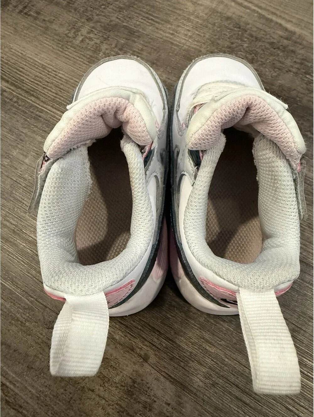 Nike Air Max 90 Easyon White/Pink Toddler Sneakers HF6359-104- SZ 5.5C